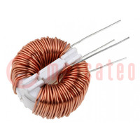 Inductor: wire; THT; 10mH; 1A; 260mΩ; -25÷120°C; 250V