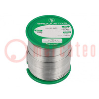 Soldering wire; Sn96Ag4; 1mm; 250g; lead free; reel; 221°C