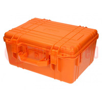 Suitcase: tool case; 420x300x190mm; ABS; IP67