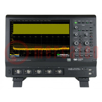 Oscilloscope: digital; Ch: 4; 1GHz; 10Gsps; 12.5Mpts/ch; HDO4000A
