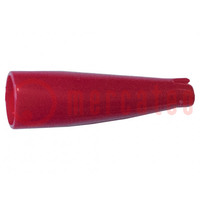 Insulator; 3kV; red; PVC; 30mm; BU-30