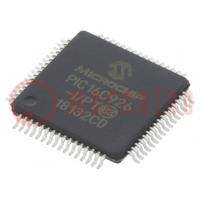 IC: microcontroller PIC; 14kB; 20MHz; I2C,SSP; 2,5÷5,5VDC; SMD