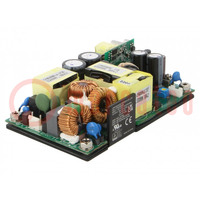 Power supply: switched-mode; open; 300W; 120÷370VDC; 90÷264VAC
