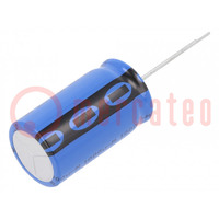 Capacitor: electrolytic; THT; 1000uF; 63VDC; Ø18x31mm; Pitch: 7.5mm