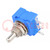 Potentiometer: shaft; single turn; 10kΩ; ±20%; 500mW; logarithmic