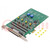 Soros port kártya; PCI,RS232/RS422/RS485 x4; D-Sub 37pin,anya