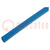 Krimpkous; zonder lijm; 2: 1; 3,2mm; L: 1m; blauw; polyolefin