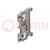 Splice terminal: rail; 0.14÷1.5mm2; ways: 1; terminals: 2; grey