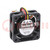 Fan: DC; axial; 12VDC; 40x40x15mm; 10.8m3/h; 28dBA; ball bearing