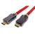 ROLINE Câble HDMI 8K (7680 x 4320) avec Ethernet, M/M, rouge, 2 m