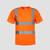 Korntex Warnschutz T-Shirt, fluoreszierend orange, Größe: M - 3XL Version: XXL - Größe XXL