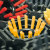 Schmutzfangmatten Zubehör Miltex Rundbürsten für Ringgummimatte Eazycare Scrub, 10 Stück in verschiedenen Farben Version: 01 - Gelb
