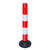 Flexibler Leitzylinder FlexPin 100-TL, Maße (HxD): 100 x 10 cm Version: 01 - rot/weiß