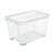 rothopro Evo Easy transparente Aufbewahrungsbox, Fassungsvermögen: 1,2 l