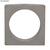 Dekoidee: Silikon Gießform Vase Quadrat mit Kreis