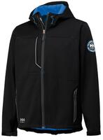 Helly Hansen softshell jack Leon blauw maat XXL