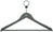 Kleiderbügel Colgado mit Diebstahlsicherung; 44.5x27 cm (LxH); grau; 12 Stk/Pck