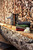 Saunatuch Zermatt Hirsch; 70x200 cm (BxL); anthrazit