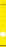 Ordnerrückenschild, sk, lang/schmal, 36 x 290 mm, gelb, Polybeutel mit 10 Stück