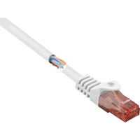 Renkforce RF-5043884 hálózati kábel Fehér 2 M Cat6 U/UTP (UTP)