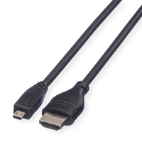 ROLINE 11.04.5581 HDMI kábel 2 M HDMI A-típus (Standard) Fekete