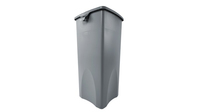 Rubbermaid FG356988GRAY waste container Rectangular Resin Grey