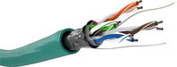 Goobay 93267 hálózati kábel Zöld 100 M Cat5e F/UTP (FTP)