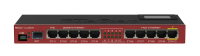 Mikrotik RB2011UIAS-IN łącza sieciowe Gigabit Ethernet (10/100/1000) Obsługa PoE Czerwony