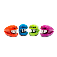 Rexel Buddy Mini Stapler Assorted Colours