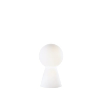 Ideal Lux BIRILLO TL1 SMALL Tischleuchte E27 Weiß