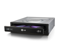 LG GH24NSD1 unidad de disco óptico Interno DVD Super Multi DL Negro
