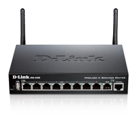 D-Link DSR-250N router bezprzewodowy Gigabit Ethernet Jedna częstotliwości (2,4 GHz) Czarny