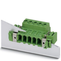 Phoenix Contact 1716632 wire connector PCB Green