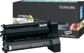 Lexmark Yellow High Yield Return Program Print Cartridge for C770/C772 Cartouche de toner Original Jaune