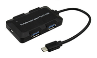 Dynamode C-TC-USB3HUB interface hub USB 3.2 Gen 1 (3.1 Gen 1) Type-C 5 Mbit/s Black