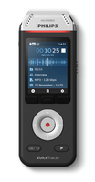 Philips Voice Tracer DVT2110/00 dictaphone Flashkaart Zwart, Chroom