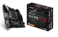 Biostar X470GTQ motherboard AMD X470 Socket AM4 micro ATX