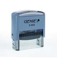 Genie S-502 Selbstfärbestempel Benutzerdefinierter Stempel Kunststoff