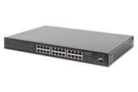 Digitus DN-95348 netwerk-switch Unmanaged Gigabit Ethernet (10/100/1000) Power over Ethernet (PoE) Zwart