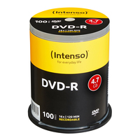Intenso DVD-R 4.7GB 4,7 GB 100 szt.