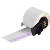 Brady PTL-29-427-PL etiqueta de impresora Púrpura, Transparente Etiqueta para impresora autoadhesiva