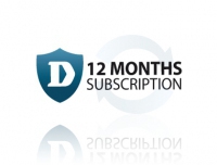 D-Link NetDefend, 12Mths AV Subscription f/ DFL-210, 7x24 Cortafuegos 1 año(s)