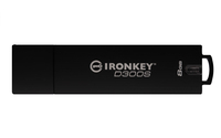 Kingston Technology IronKey 8GB D300S AES 256 XTS versleutelde usb-stick