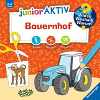 Ravensburger junior AKTIV: Bauernhof Buch Bildend Deutsch