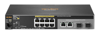 HPE Aruba 2530 8G PoE+ Vezérelt L2 Gigabit Ethernet (10/100/1000) Ethernet-áramellátás (PoE) támogatása 1U