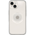 OtterBox Cover per iPhone 14/iPhone 13 Otter+Pop, resistente a shock e cadute; cover con PopGrip PopSockets,testata 3x vs le norme anti caduta MIL-STD 810G, trasparente