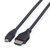 ROLINE HDMI High Speed Kabel mit Ethernet, HDMI M - Micro HDMI M 2,0m