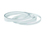 FOLIATEC Pin Striping Rim Design Dekorative Bänder 2,15 m Weiß