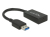 DeLOCK 65698 USB-kabel 0,15 m USB 3.2 Gen 2 (3.1 Gen 2) USB A USB C Zwart