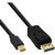 InLine 17136S DisplayPort kabel 0,5 m Mini DisplayPort Zwart